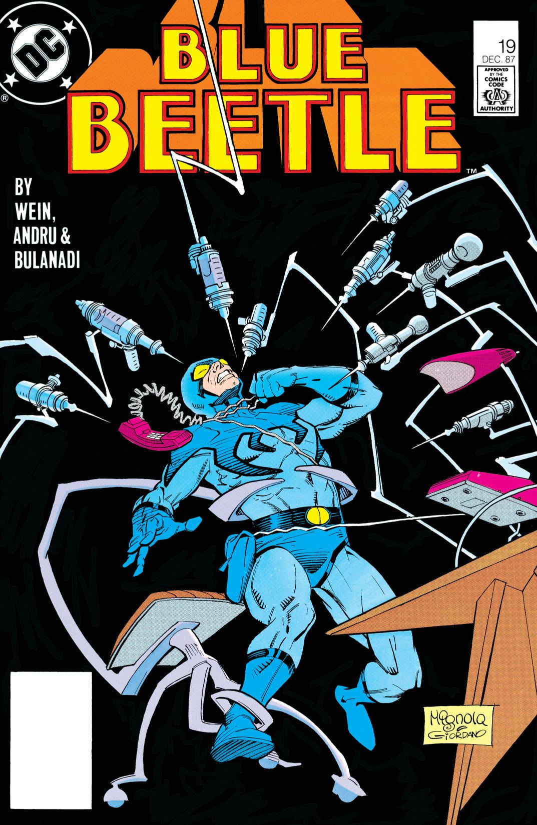 Blue Beetle (1986-) #19 preview images