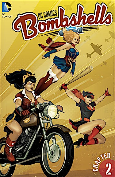 DC Comics: Bombshells #2 preview images