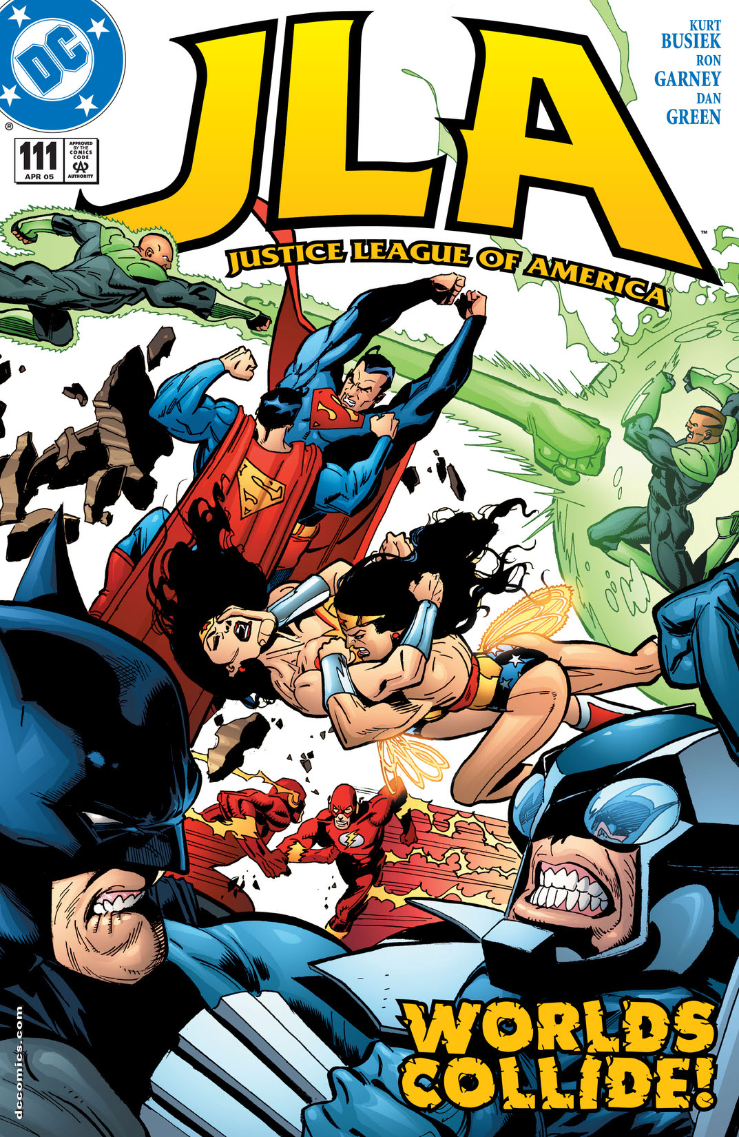 JLA #111 preview images