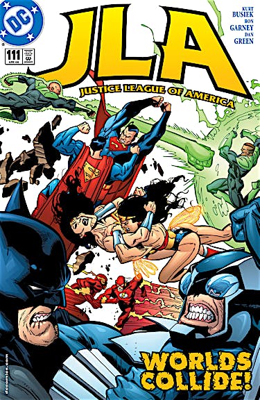 JLA #111 preview images