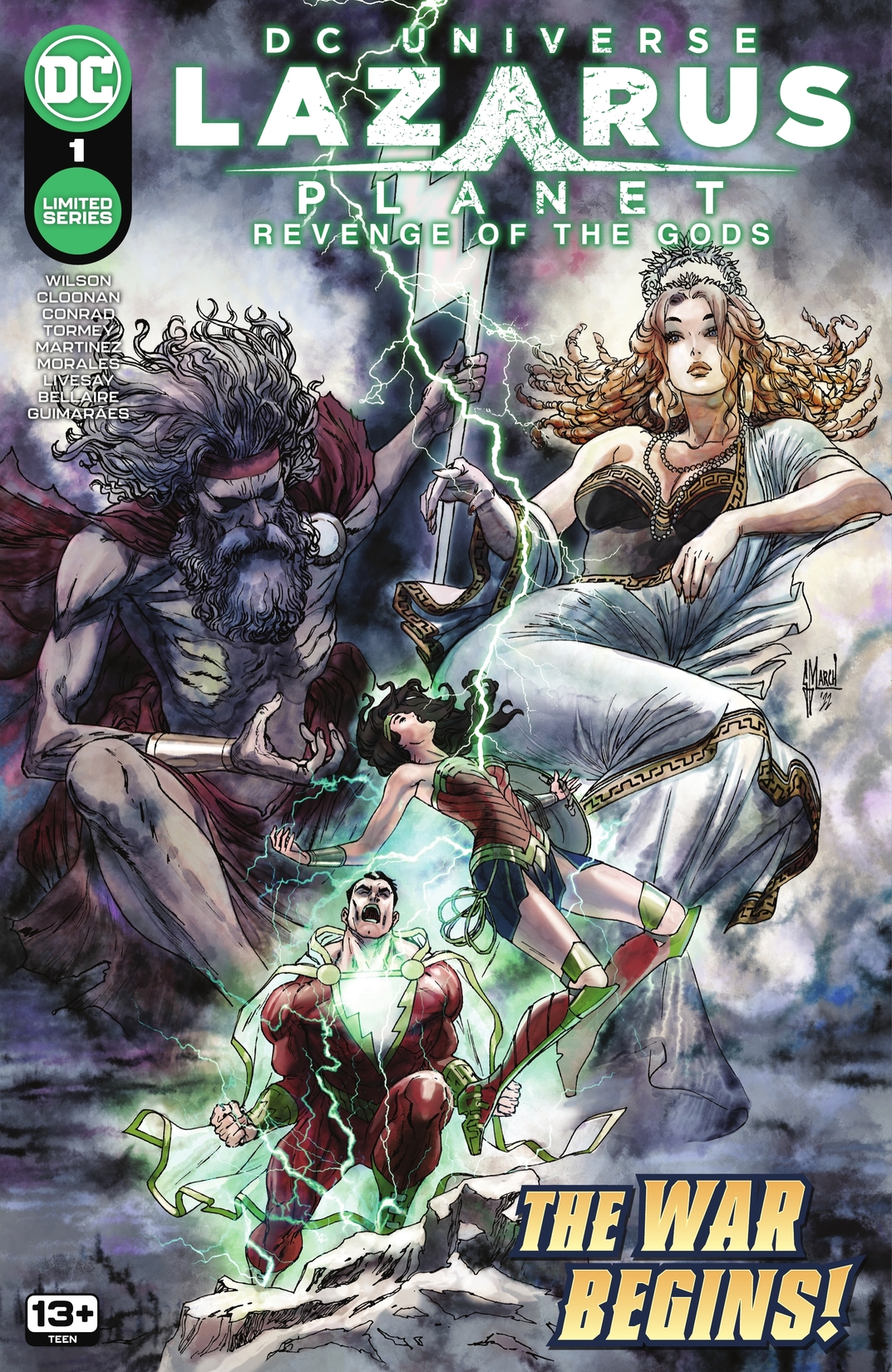Lazarus Planet: Revenge of the Gods #1 preview images