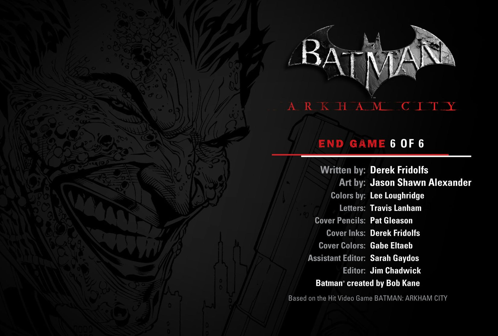 Batman Arkham City: End Game #6