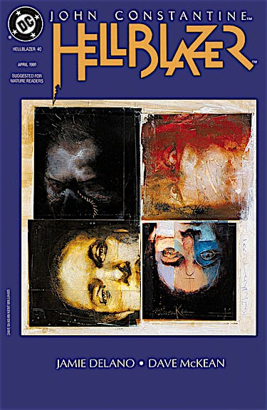 Hellblazer #40 preview images