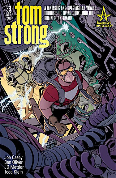 Tom Strong #33 preview images