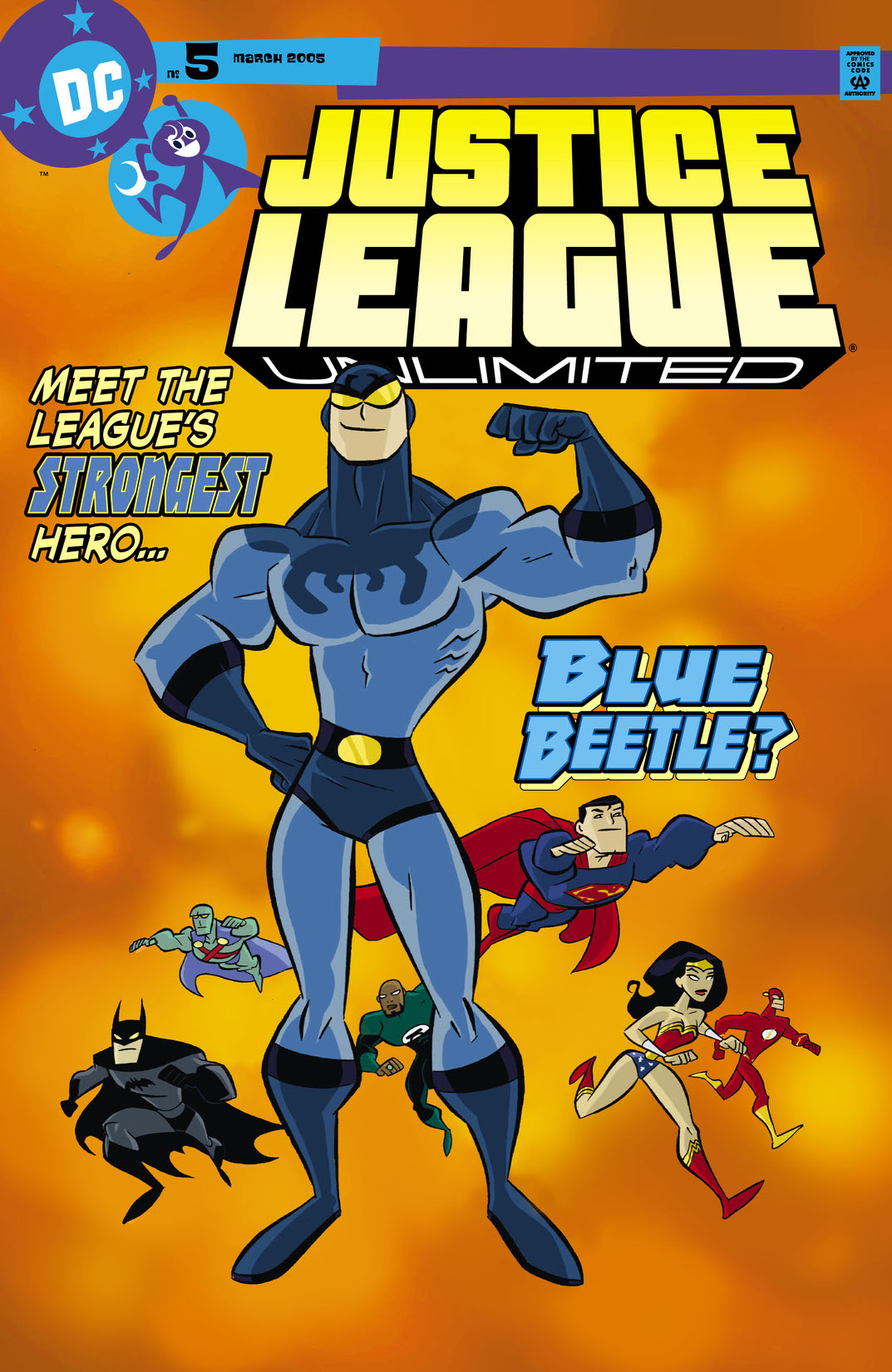Justice League Unlimited #5 preview images