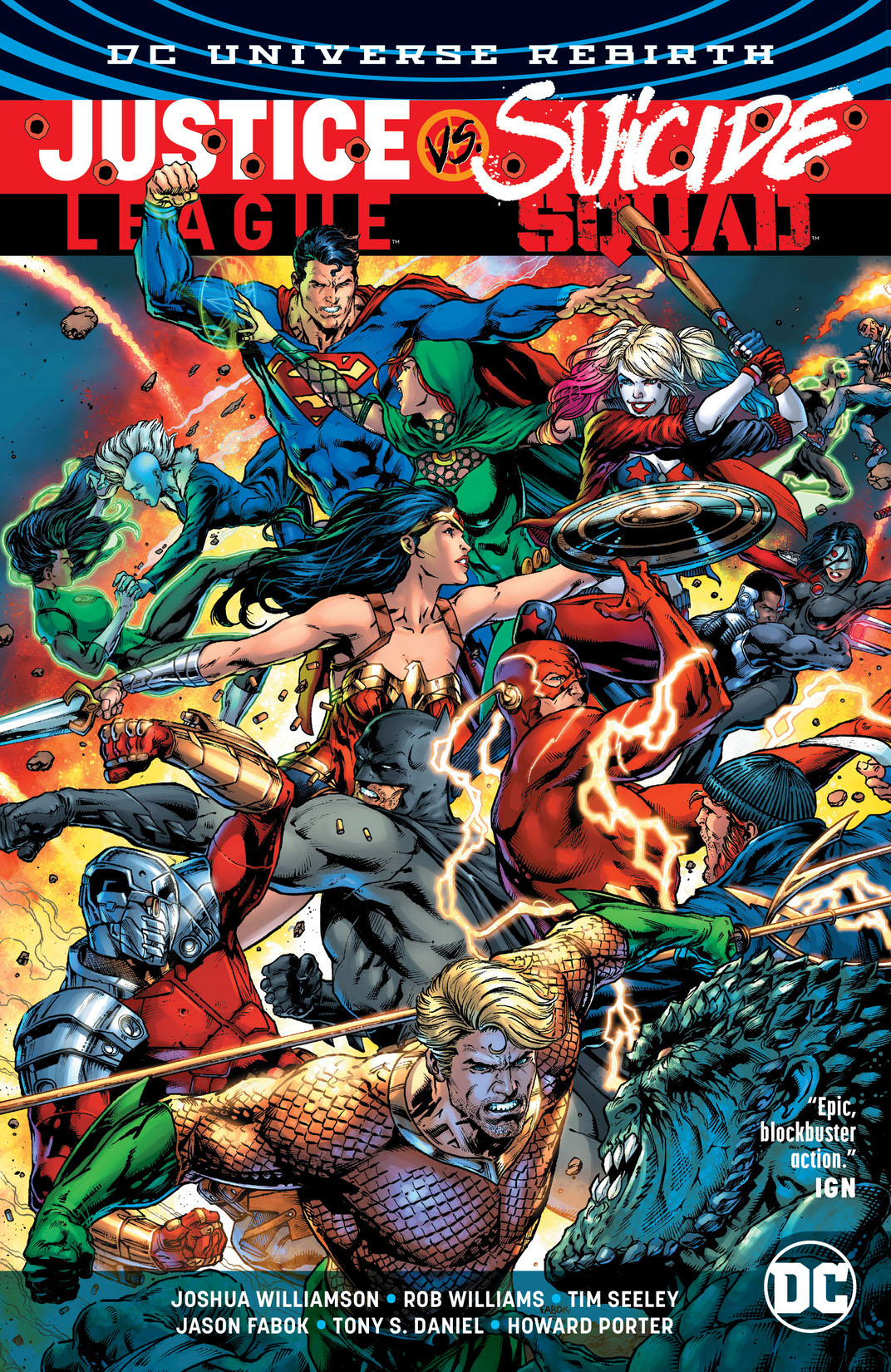 Justice League vs. Suicide Squad preview images
