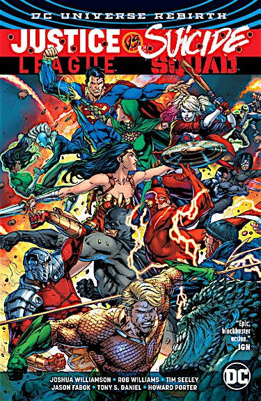 Justice League vs. Suicide Squad preview images