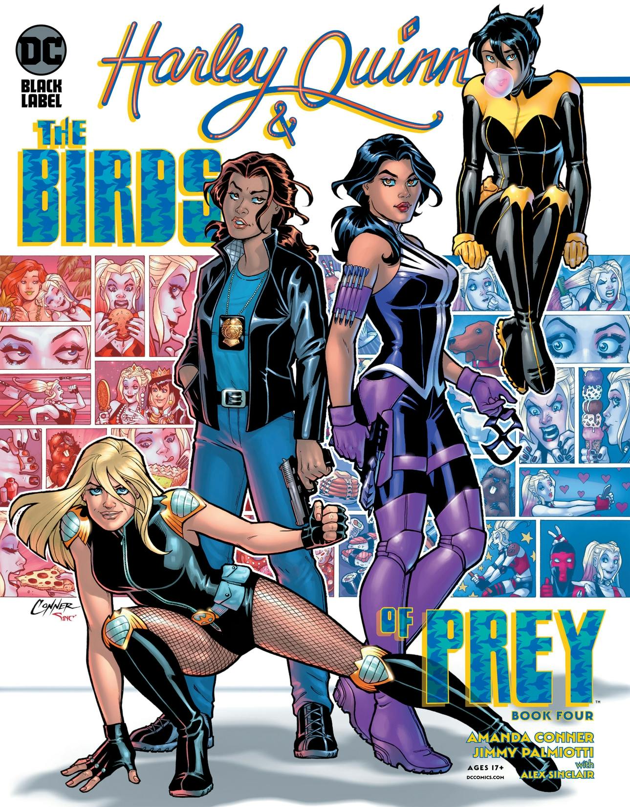 Birds Of Prey #2 - 4-Page Preview and Covers released by DC Comics