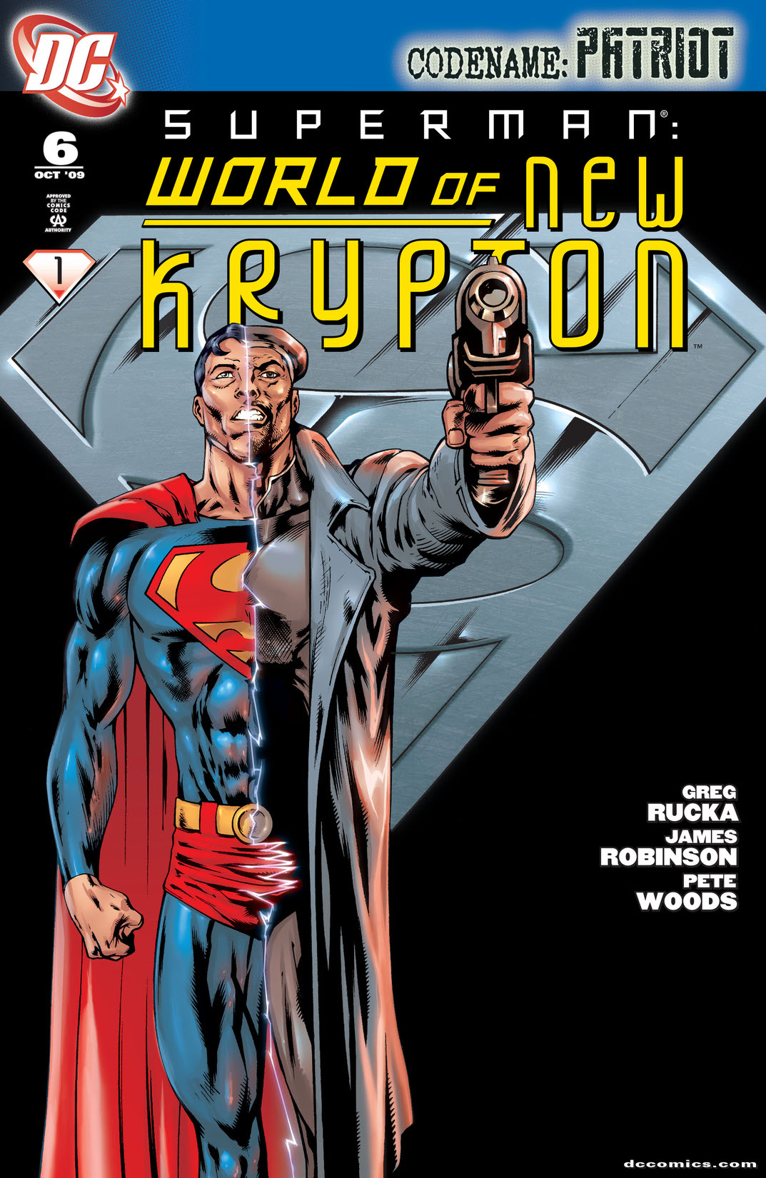 Superman: World of New Krypton #6 preview images