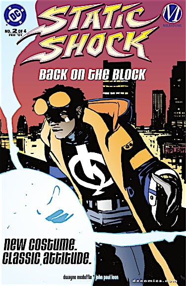 Static Shock!: Rebirth of the Cool #2 preview images