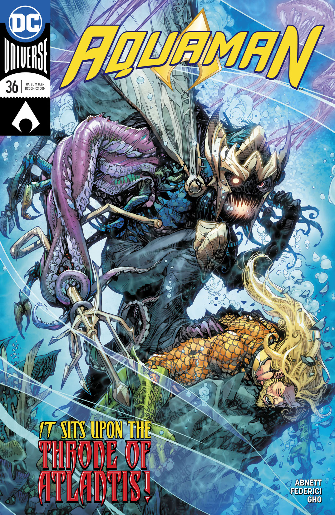 Aquaman (2016-) #36 preview images