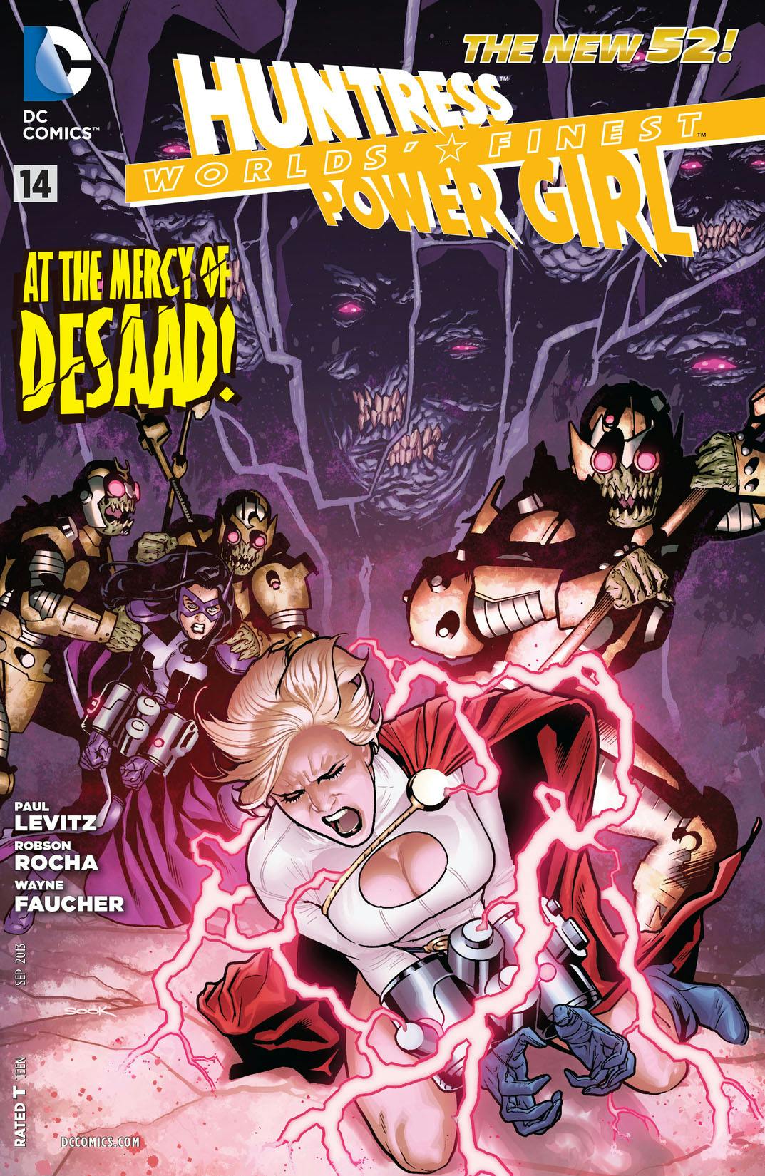 Worlds' Finest (2012-) #14 preview images