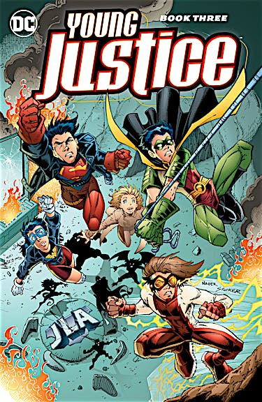 Young Justice Book Three preview images