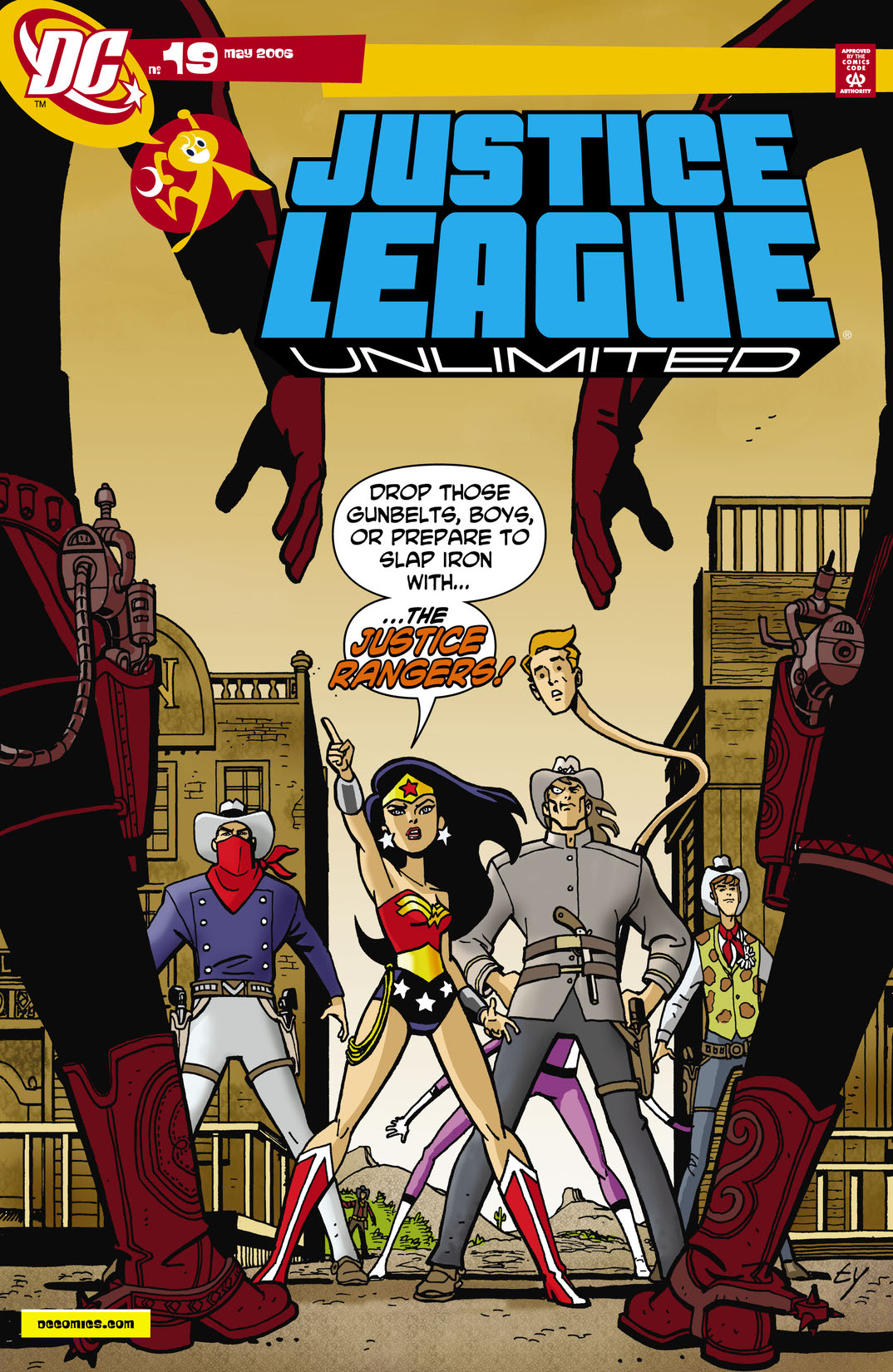 Justice League Unlimited #19 preview images