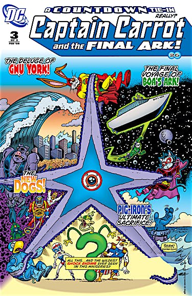 Captain Carrot and the Final Ark #3 preview images
