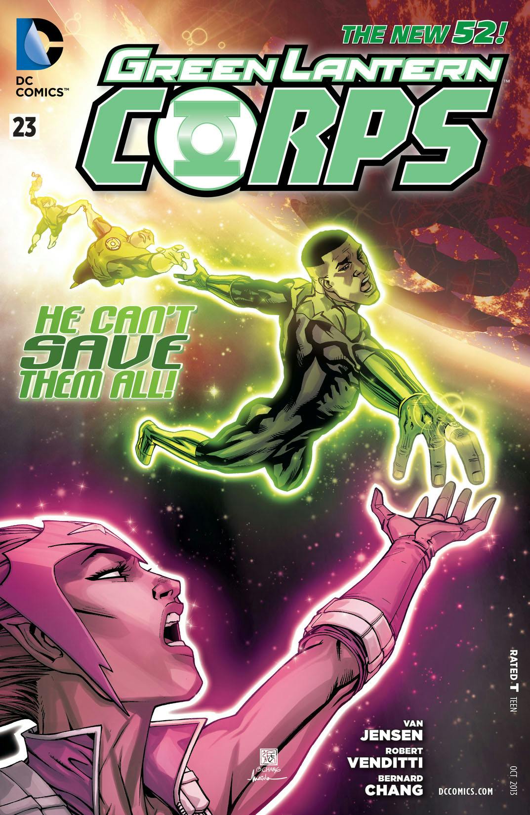 Green Lantern Corps (2011-) #23 preview images
