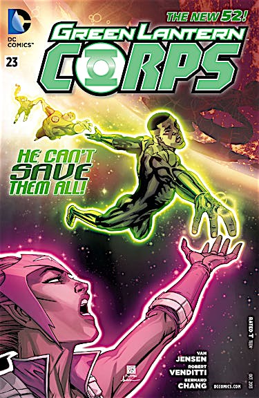 Green Lantern Corps (2011-) #23 preview images