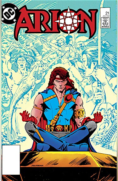 Arion, Lord of Atlantis #21 preview images