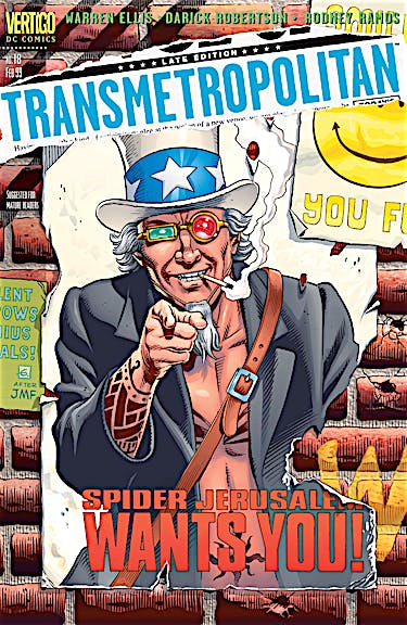Transmetropolitan #18 preview images