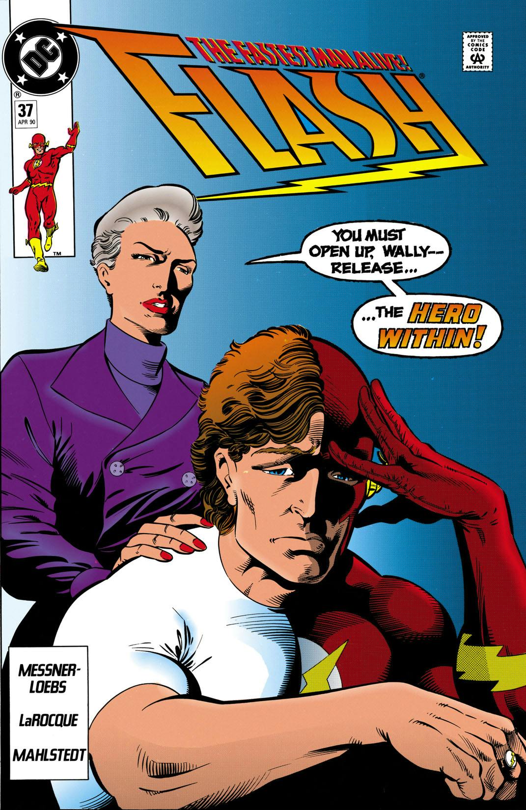 The Flash (1987-2009) #37 preview images