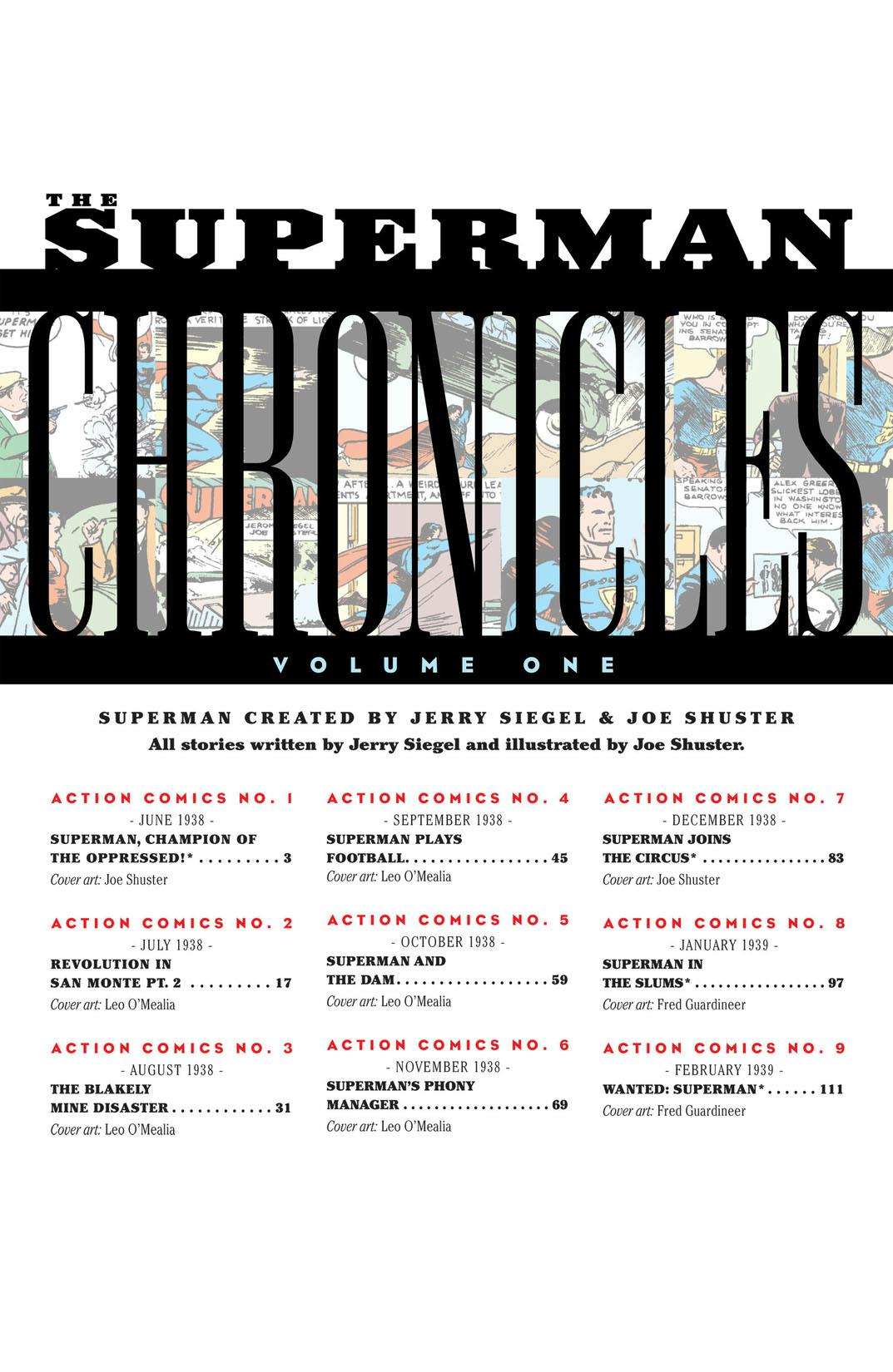 The Superman Chronicles series preview1