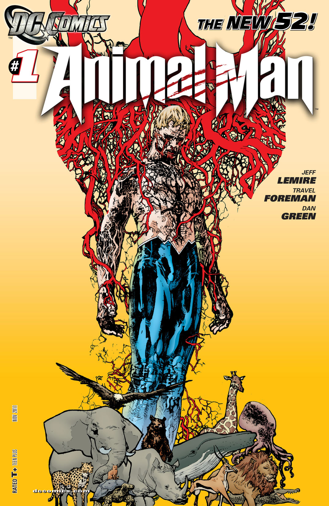 Animal Man (2011-) #1 preview images