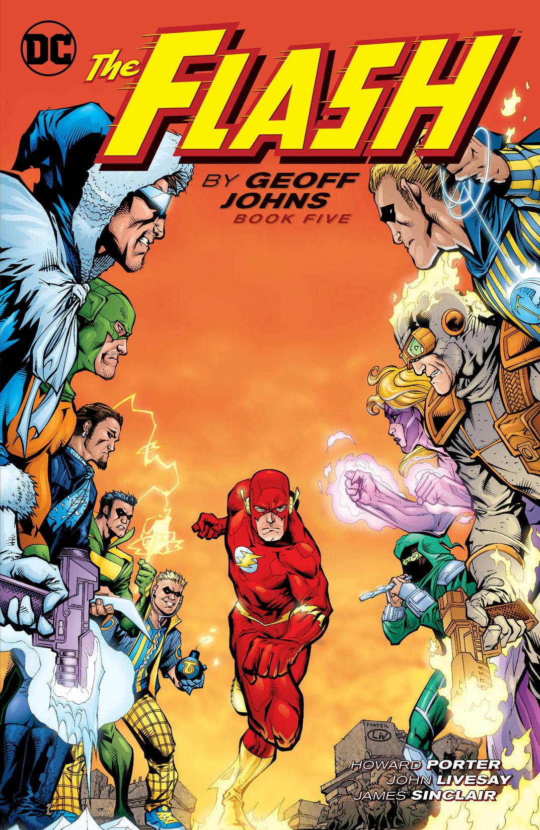 The Flash by Geoff Johns Book Five preview images
