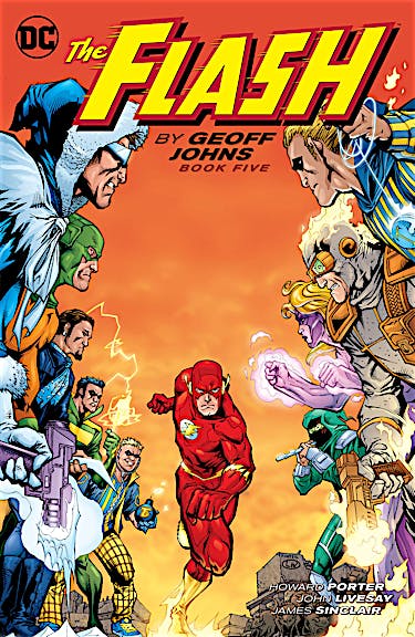 The Flash by Geoff Johns Book Five preview images