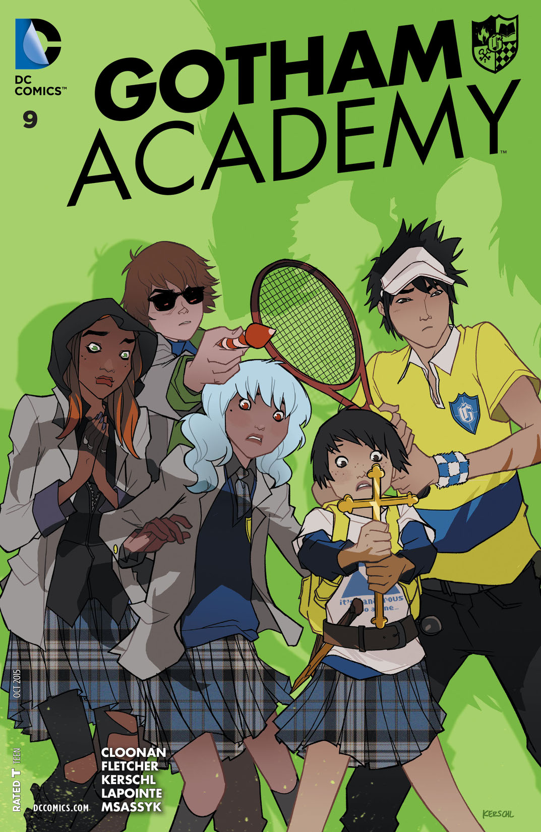 Gotham Academy #9 preview images