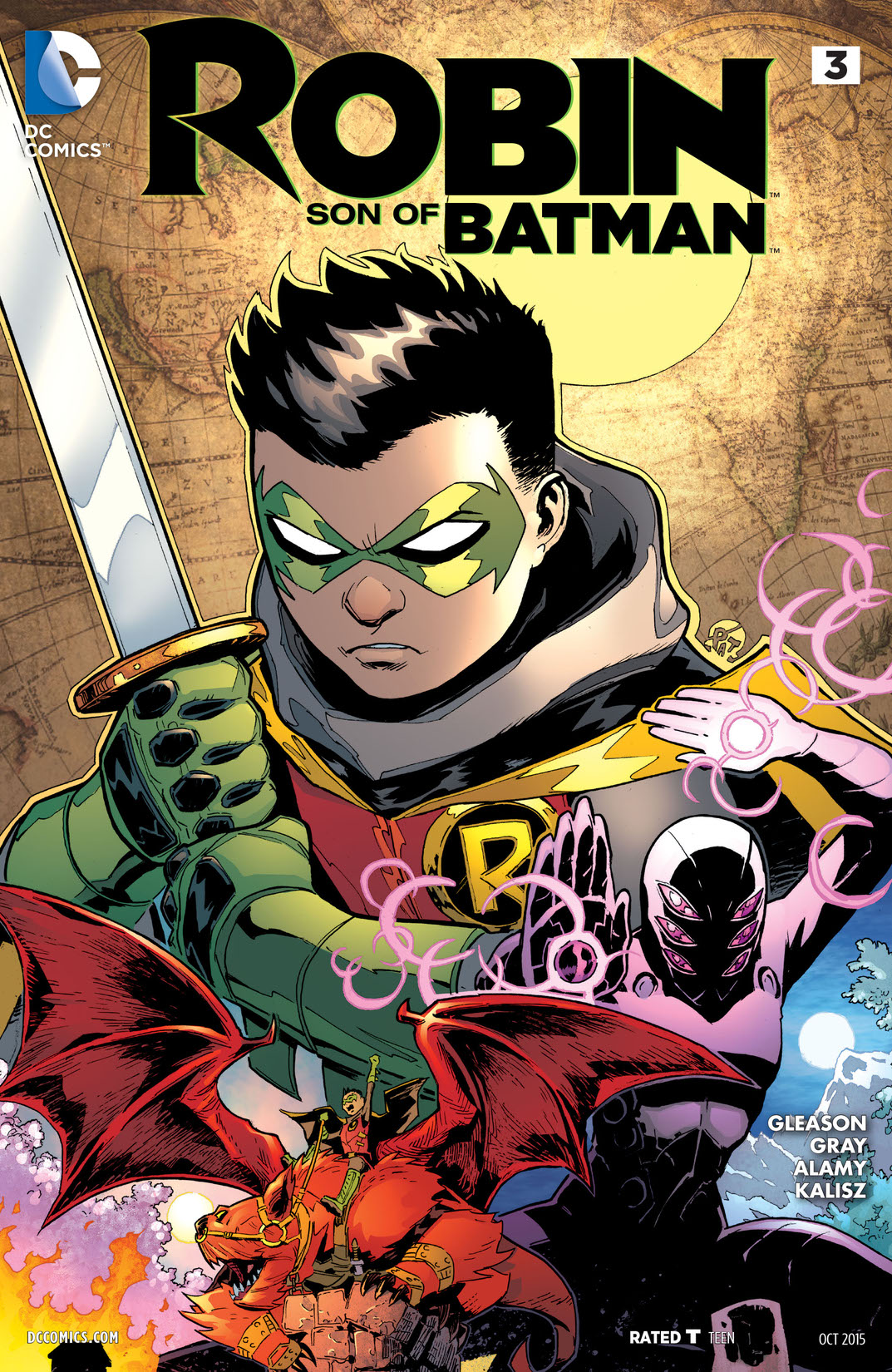 Robin: Son of Batman #3 preview images