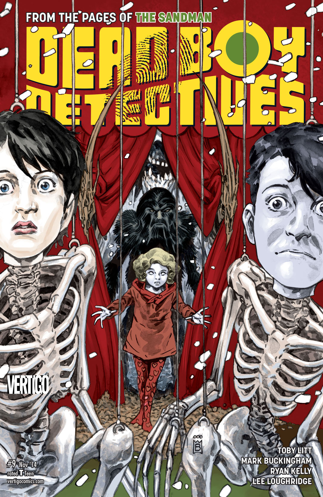 The Dead Boy Detectives #9 preview images