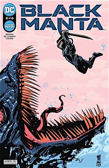 Black Manta #2 preview images