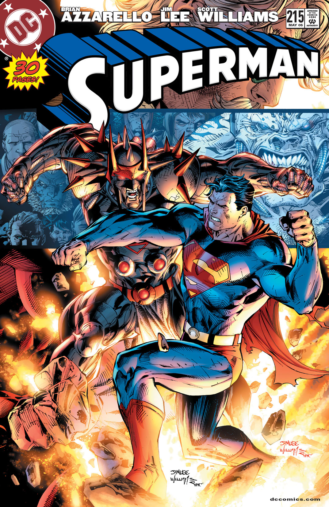 Superman (1986-2006) #215 preview images