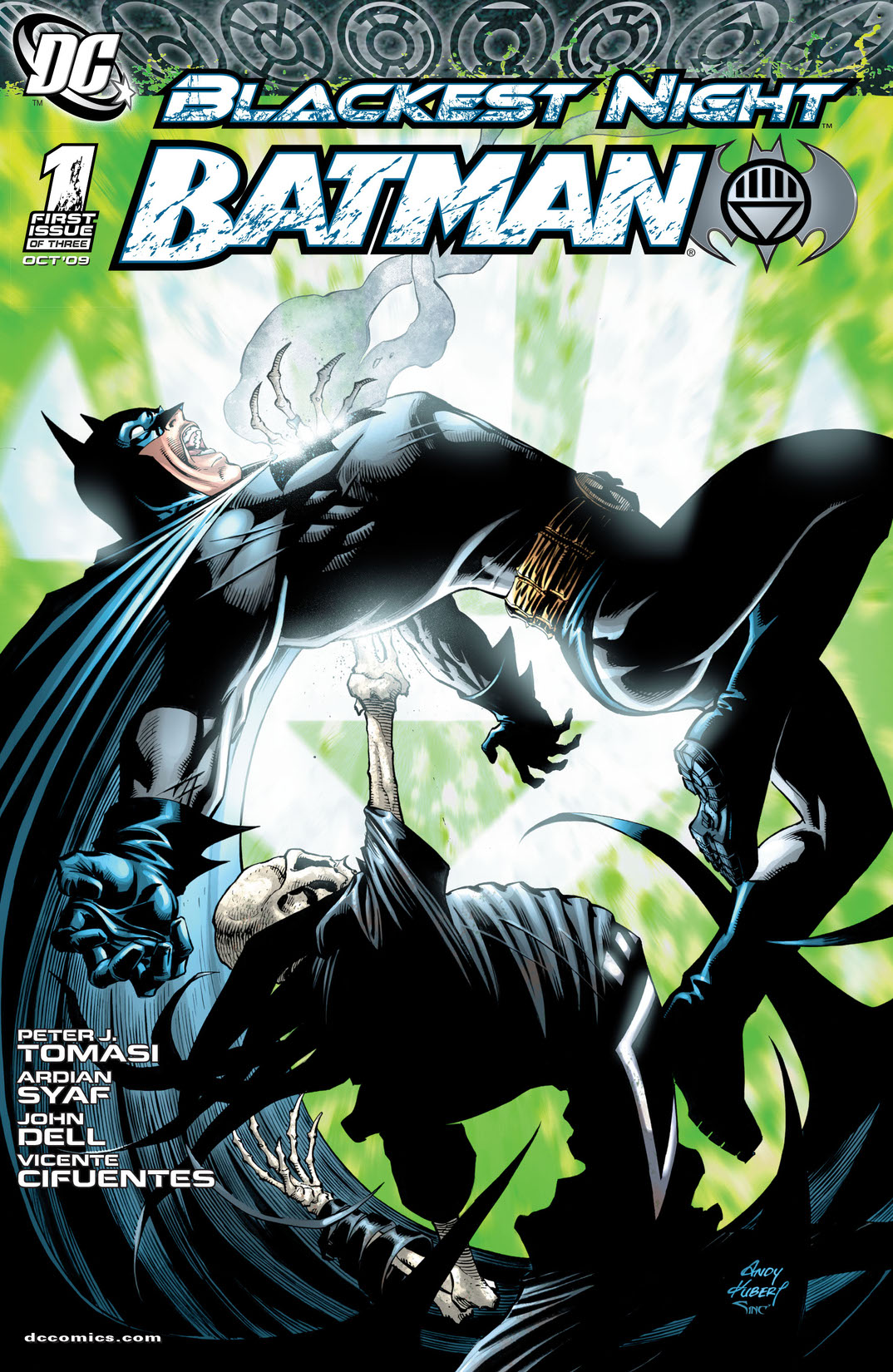 Blackest Night: Batman #1 preview images