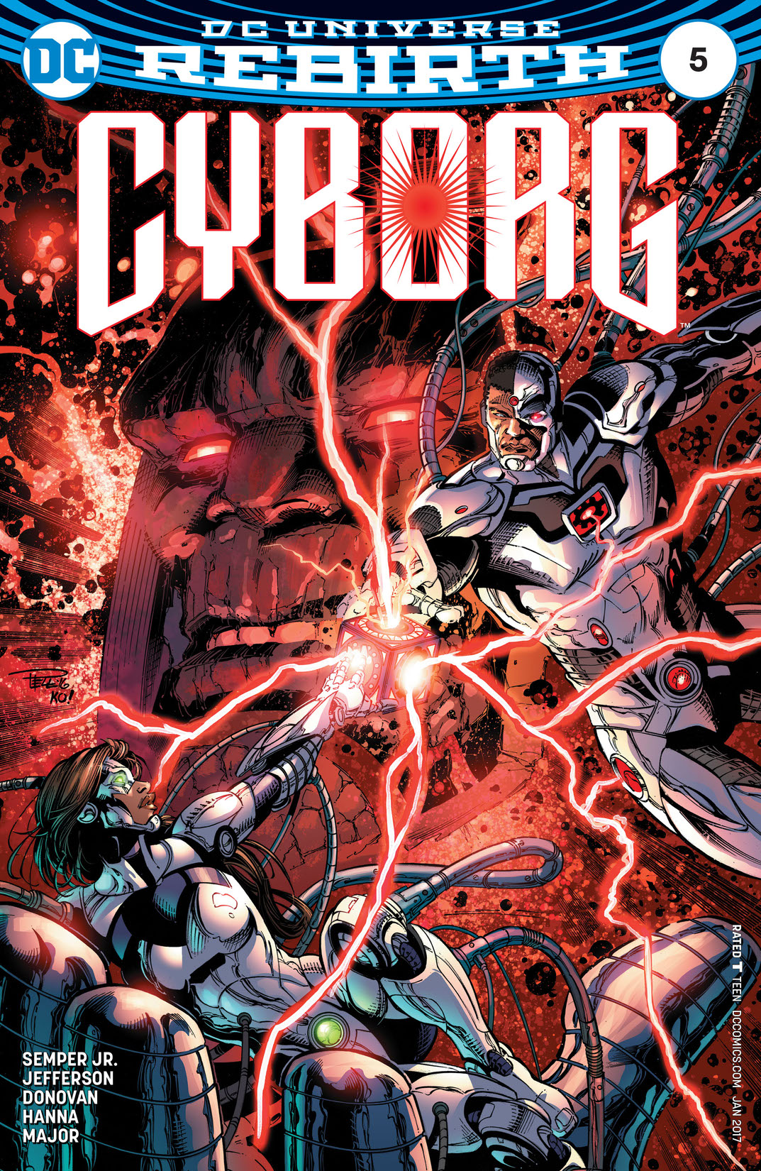 Cyborg (2016-) #5 preview images