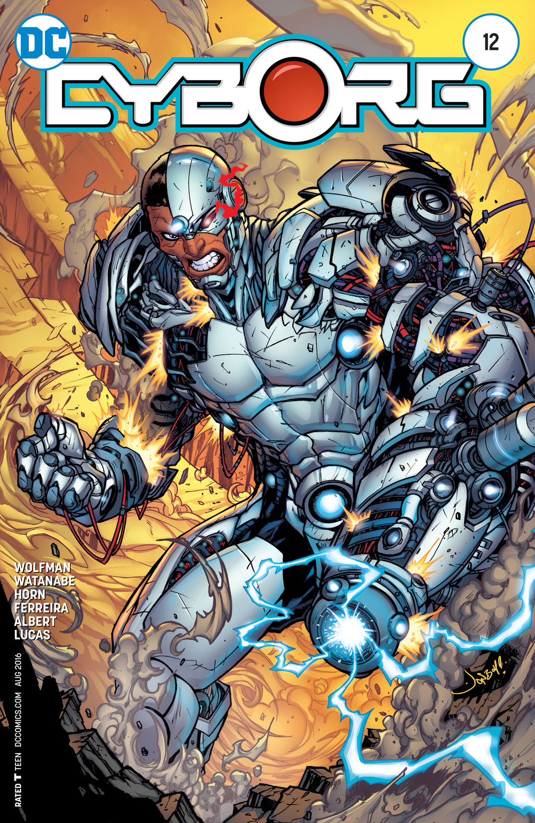 Cyborg (2015-) #12 preview images
