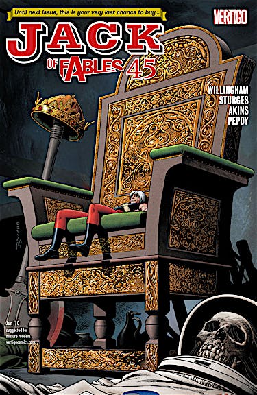 Jack of Fables #45 preview images