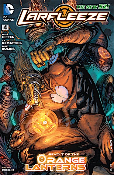 Larfleeze #4 preview images
