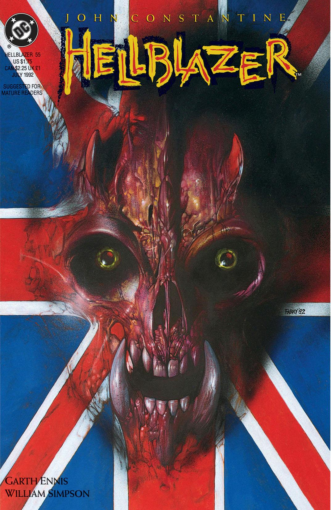 Hellblazer #55 preview images