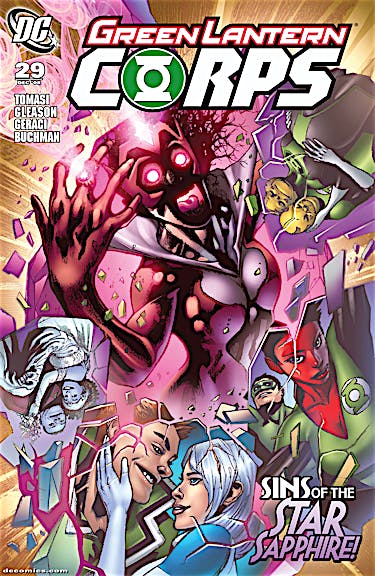 Green Lantern Corps (2006-) #29 preview images