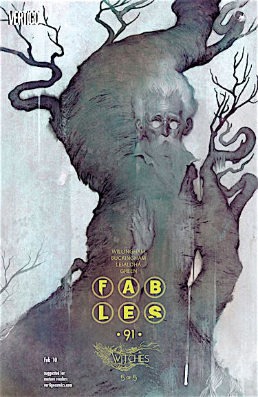 Fables #91 preview images