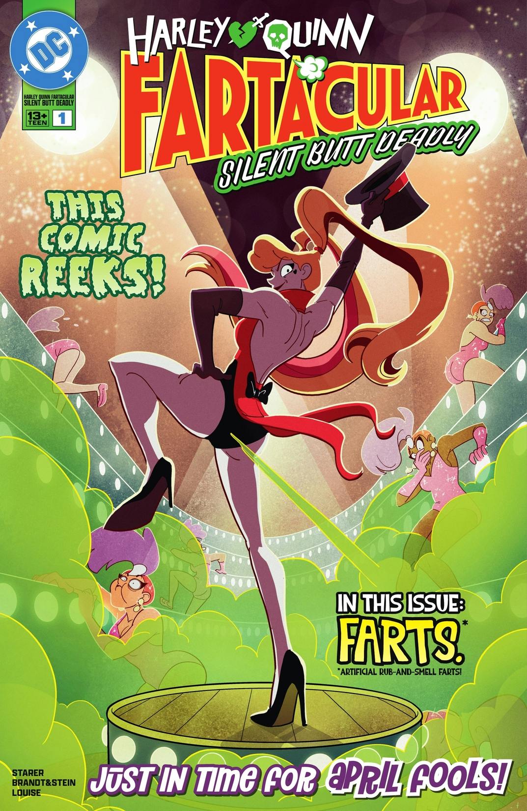 Harley Quinn Fartacular: Silent Butt Deadly #1 preview images
