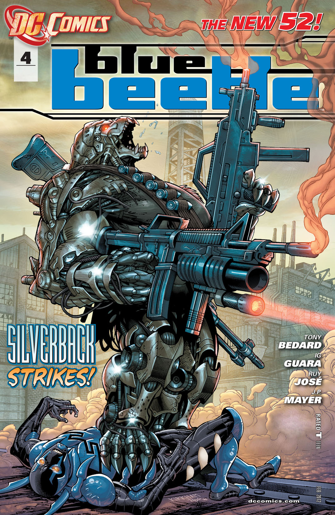 Blue Beetle (2011-) #4 preview images