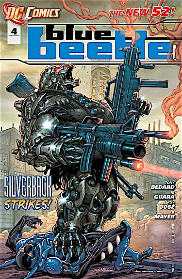 Blue Beetle (2011-) #4 preview images