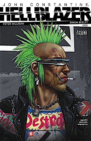 Hellblazer #266 preview images