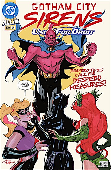 Gotham City Sirens: Unfit For Orbit #2