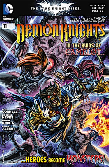 Demon Knights #11 preview images