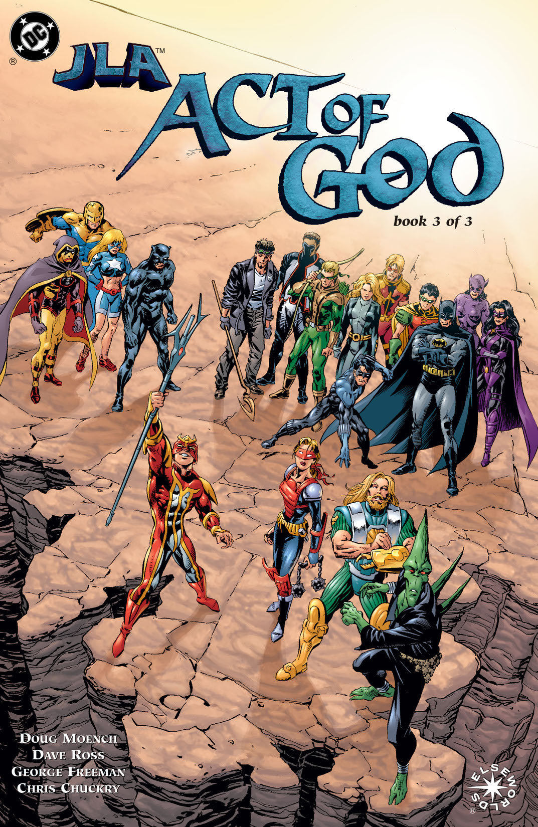 JLA: Act of God #3 preview images