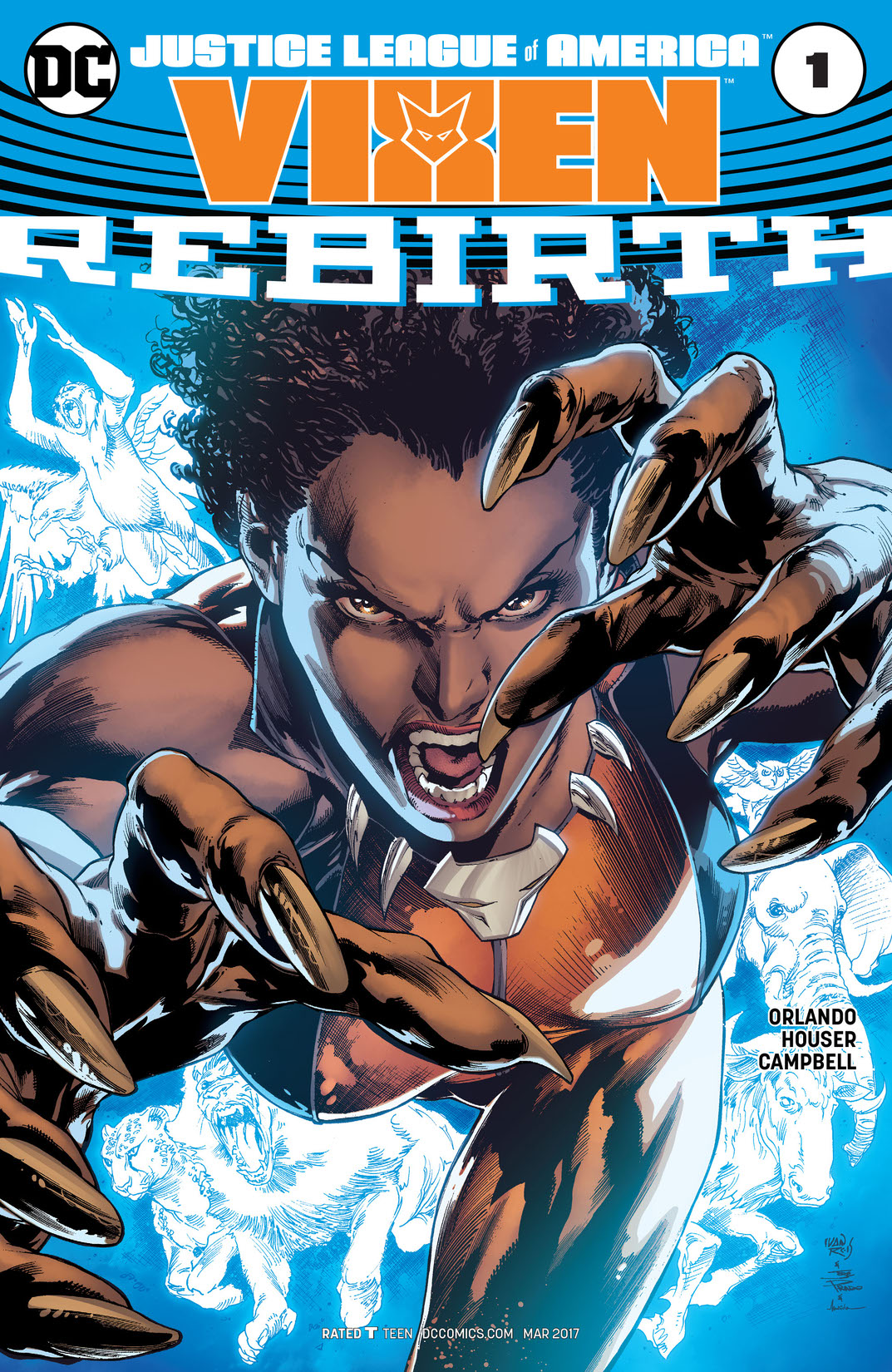 Justice League of America: Vixen Rebirth (2017-) #1 preview images