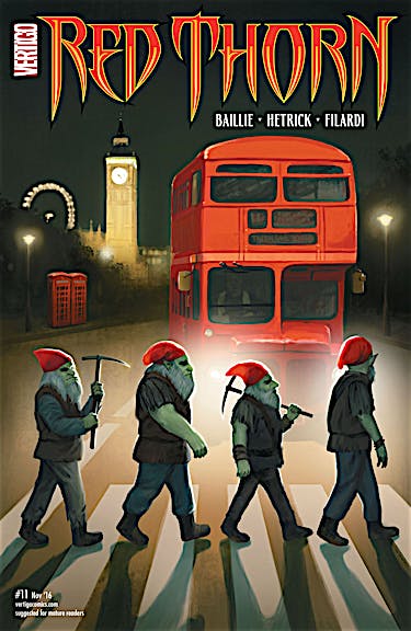 Red Thorn #11 preview images